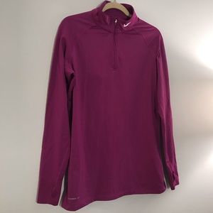 Nike fitted quarter zip